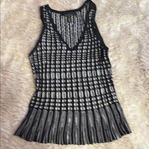 Black and Gray Women's Top